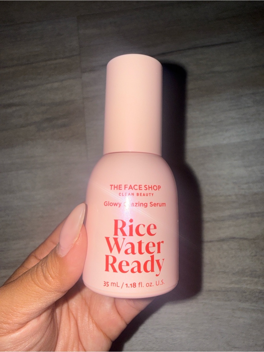 Rice Water Ready Glowy Priming Serum from The face shop NIB